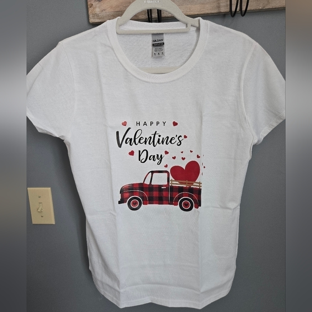 Valentine's Day Truck T- Shirt